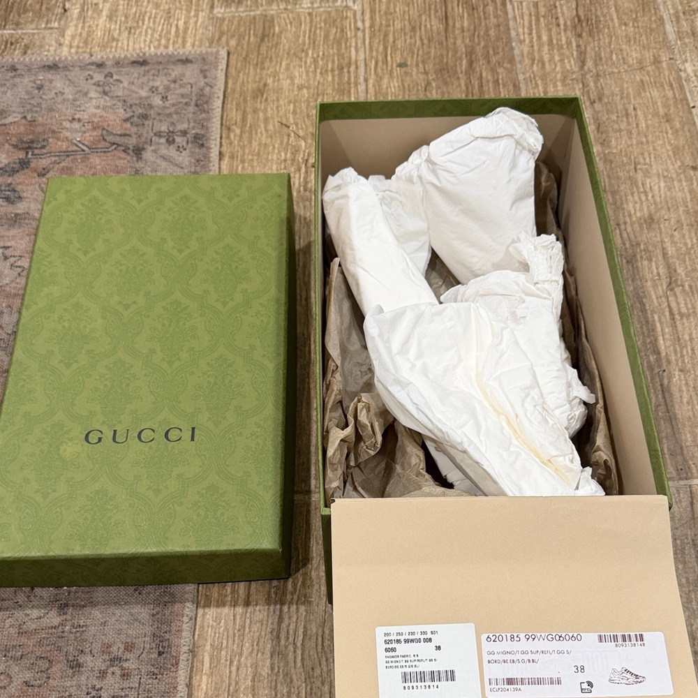 Green Gucci Women’s Shoe Box
